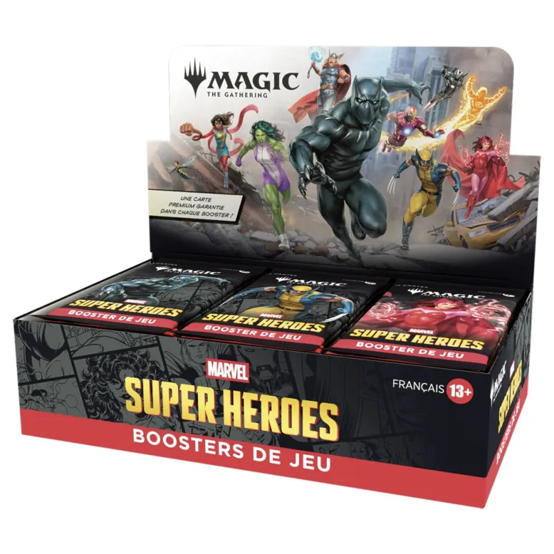 Magic The Gathering - MARVEL SUPER HEROES - DISPLAY 30 BOOSTERS