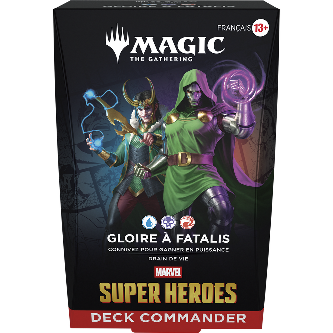 MTG – Marvel Super Heroes – Deck Commander – Gloire à Fatalis