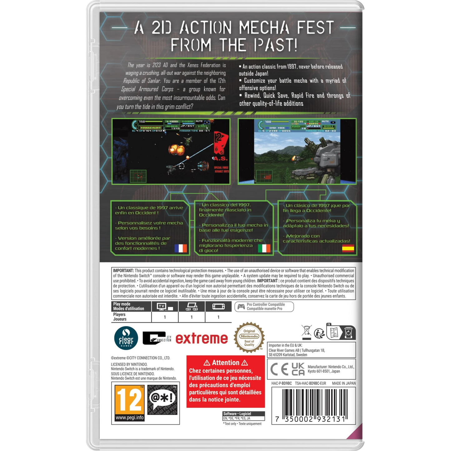 Assault Suit Leynos 2 Saturn Tribute Deluxe Edition PS5