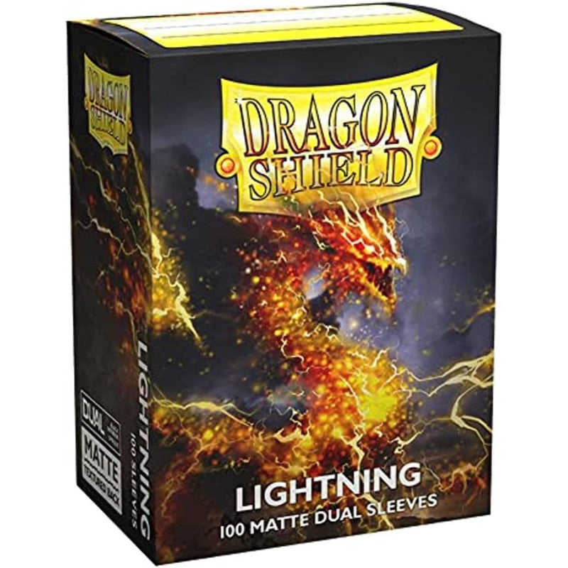 Dragon Shield Dual Matte - Standard Sleeves Lightning x100