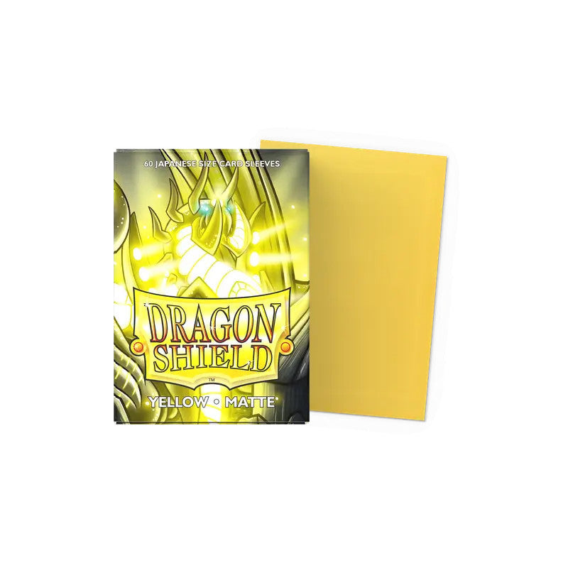 Dragon Shield - Japanese Sleeves Yellow x60