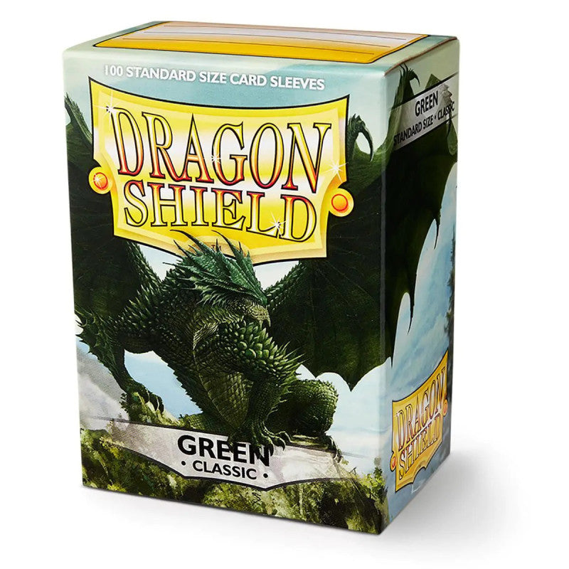 Dragon Shield - Standard Sleeves Green x100