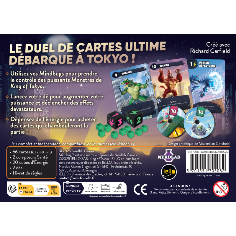 Mindbug : King Of Tokyo