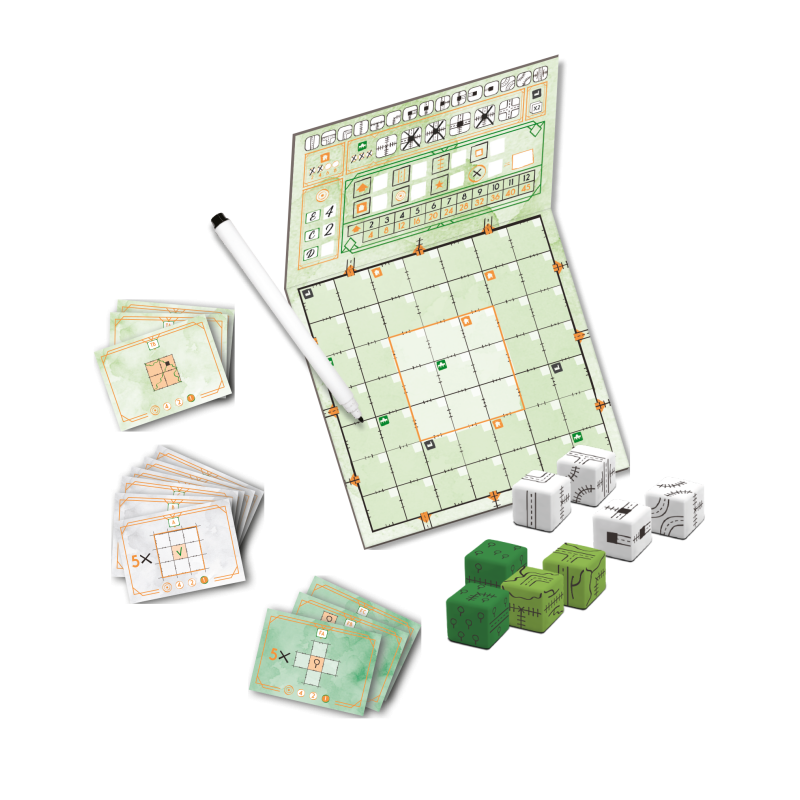 Railroad Ink Challenge - Vert