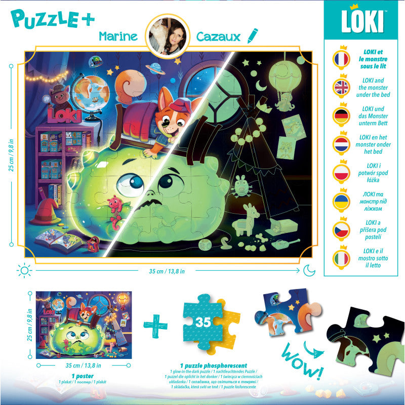 Puzzle + : LOKI et le Monstre sous le lit