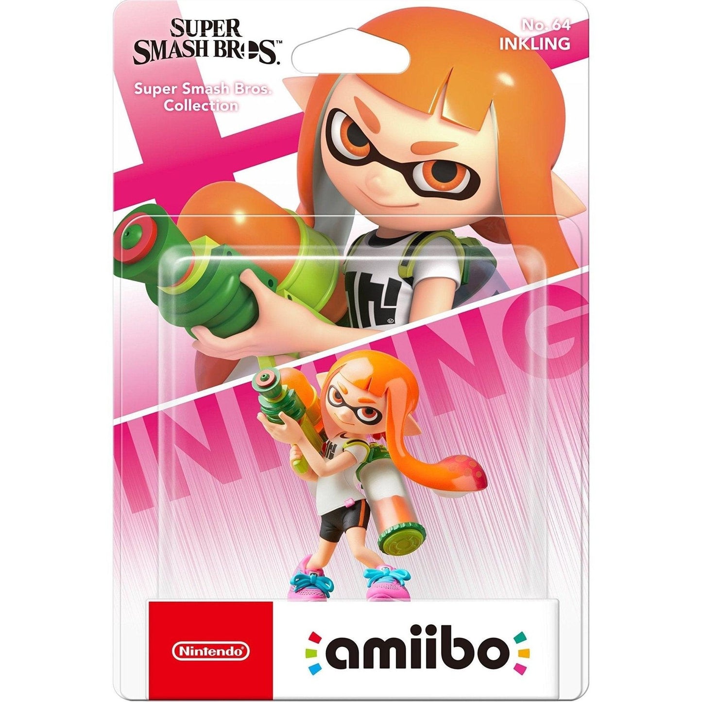 Nintendo Amiibo - Inkling Super Smash Bros