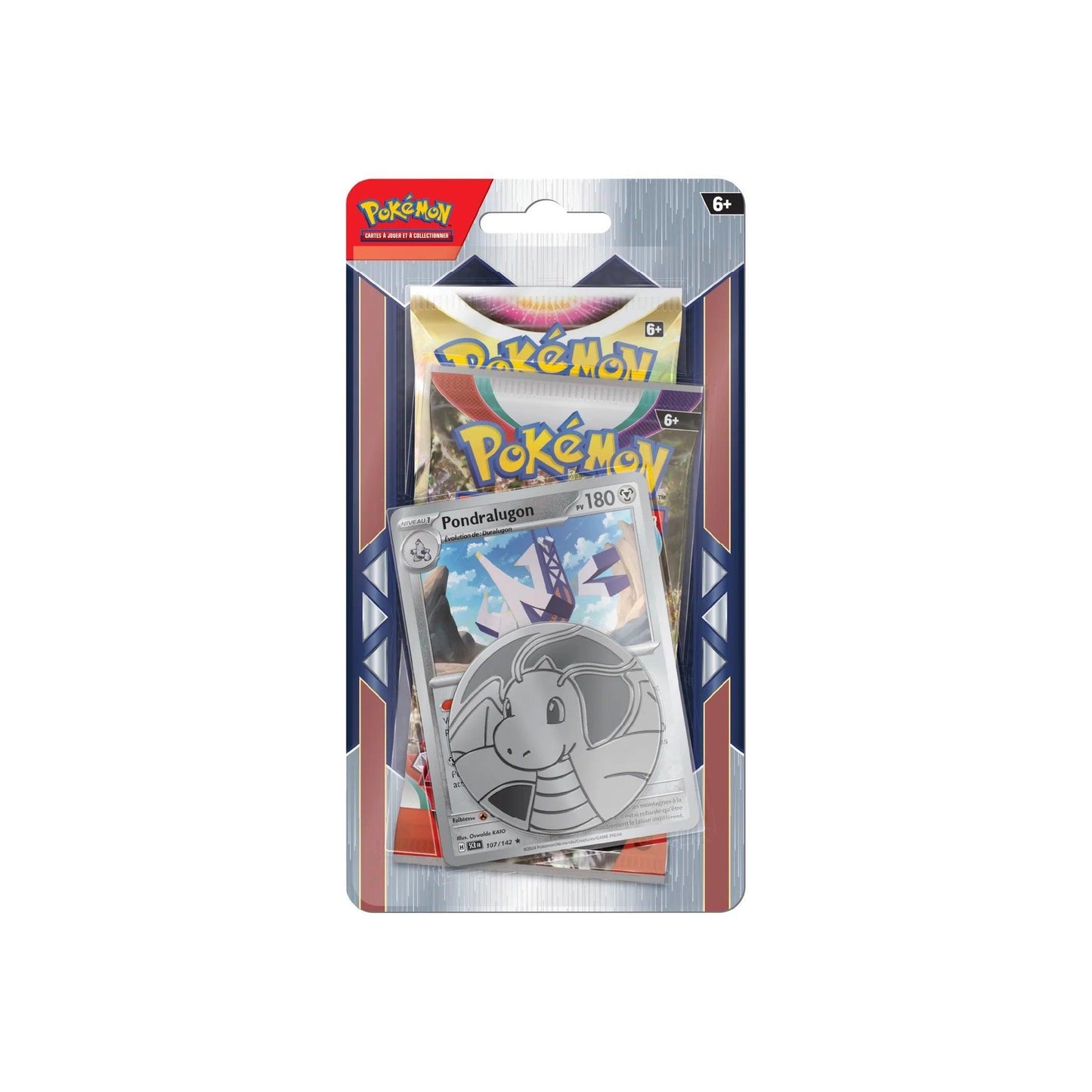 Pokémon Pack 2 boosters + 1 carte promo : Pondralugon