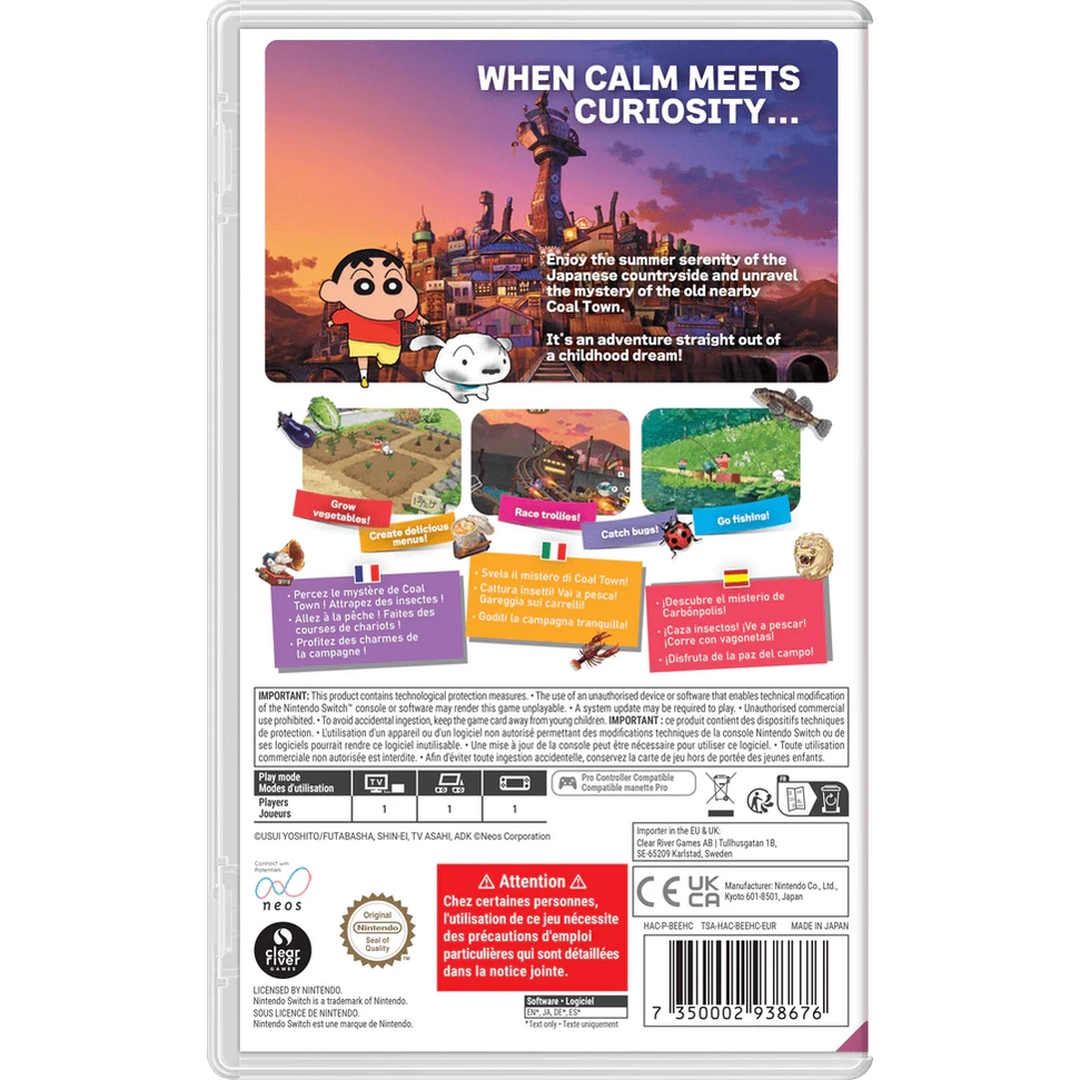 Shin Chan Shiro and the Coal Town SWITCH