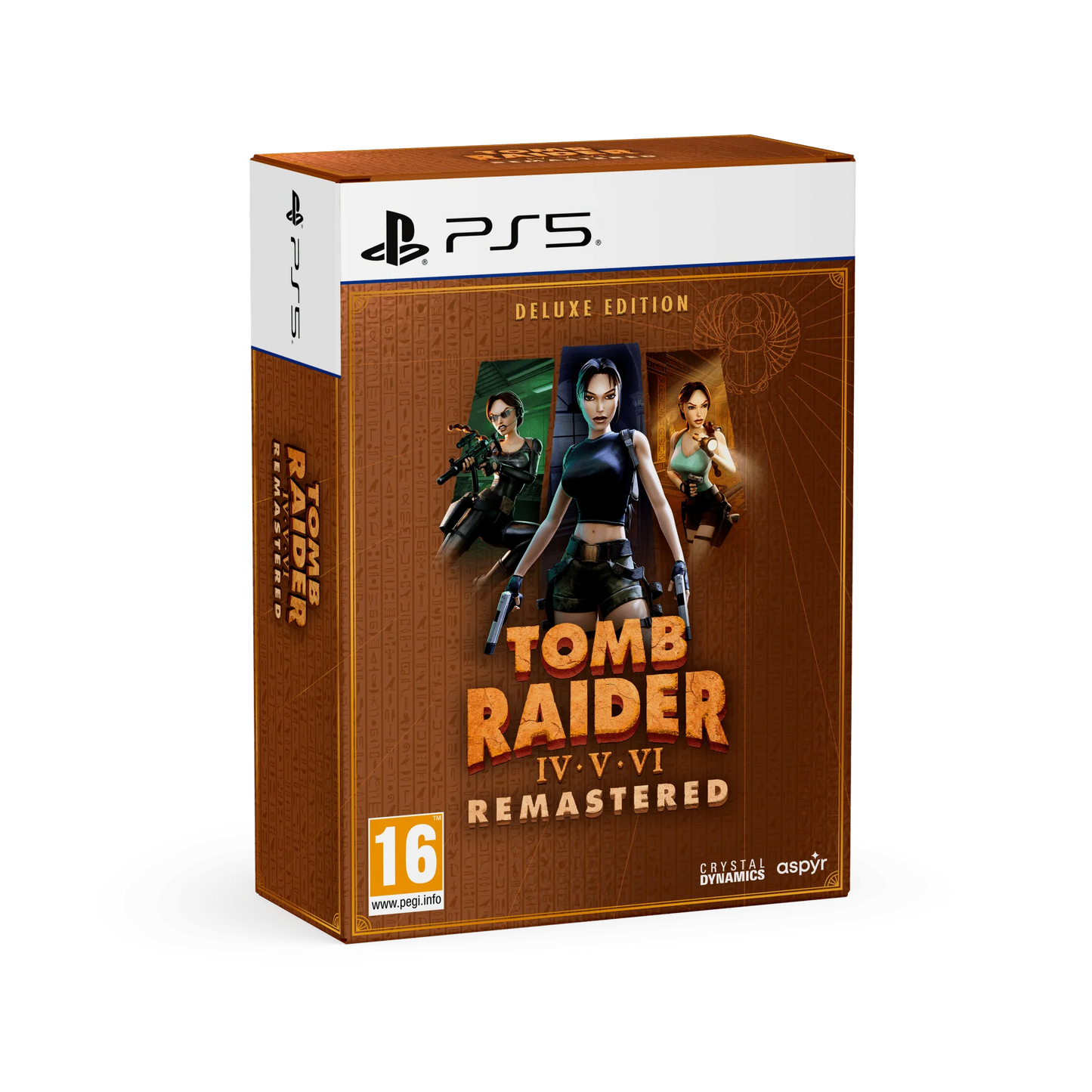 Tomb Raider IV-V-VI Remastered Starring Lara Croft Nintendo Switch