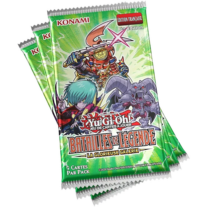Boite de 24 boosters Yu-Gi-Oh! - Batailles de Légende : La Glorieuse Galerie - Français