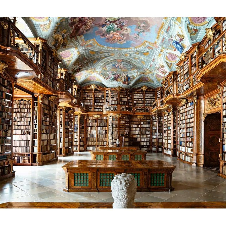 La bibliothèque de l'abbaye de Saint-Flo puzzle