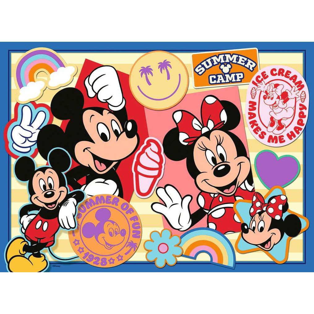 En route avec Mickey et Minnie Puzzle