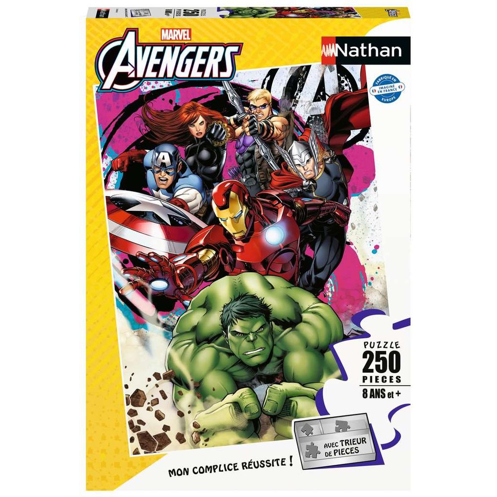 Les Avengers en action puzzle
