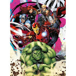Les Avengers en action puzzle
