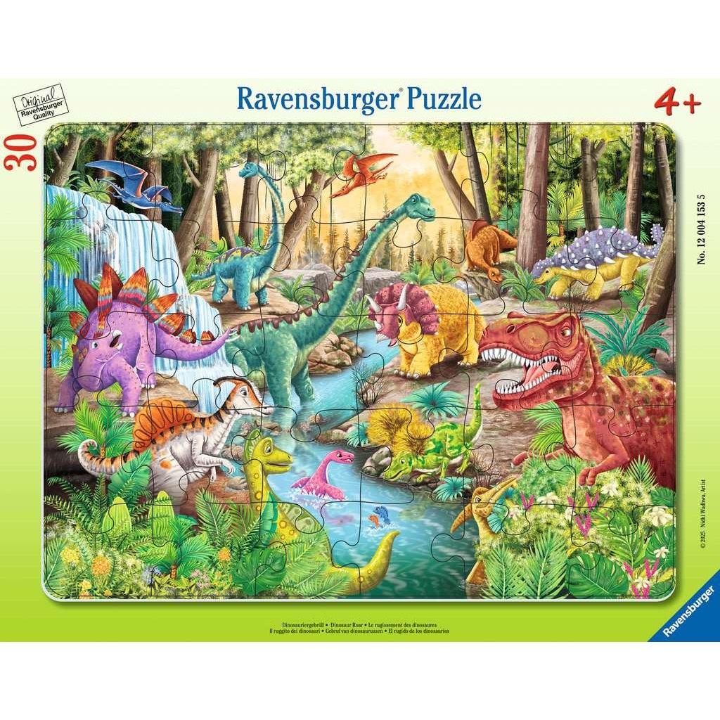 Le rugissement des dinosaures Puzzle