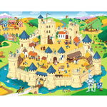 Puzzle Kididoc Châteaux forts et chevaliers