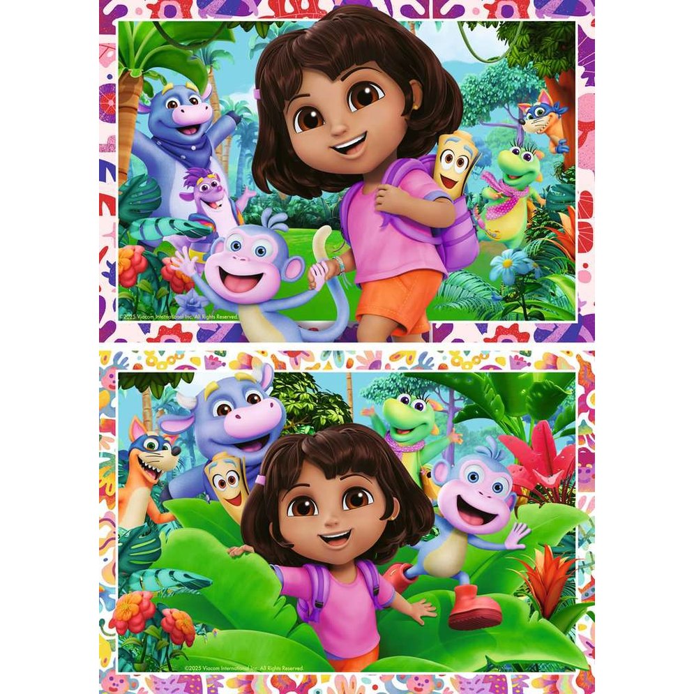 L'univers de Dora l'exploratrice Puzzle
