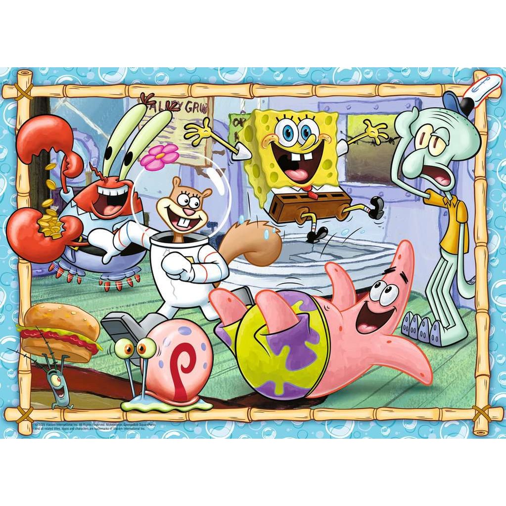 Nouvelles aventures à Bikini Bottom Puzzle