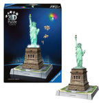Statue de la Liberté illuminée Puzzle 3D