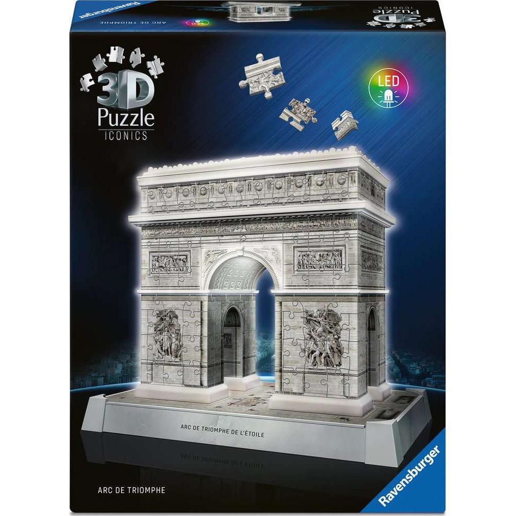 Arc de Triomphe illuminé Puzzle 3D