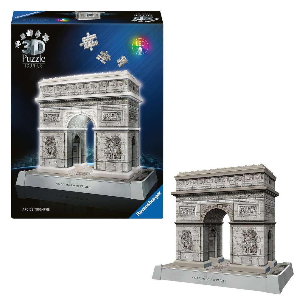 Arc de Triomphe illuminé Puzzle 3D