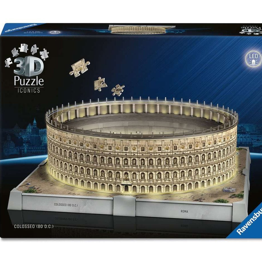 Colisée illuminé Puzzle 3D