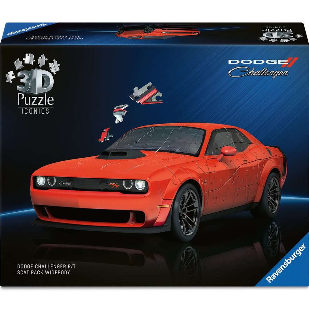 Dodge Challenger R/T Scat Pack Puzzle 3D