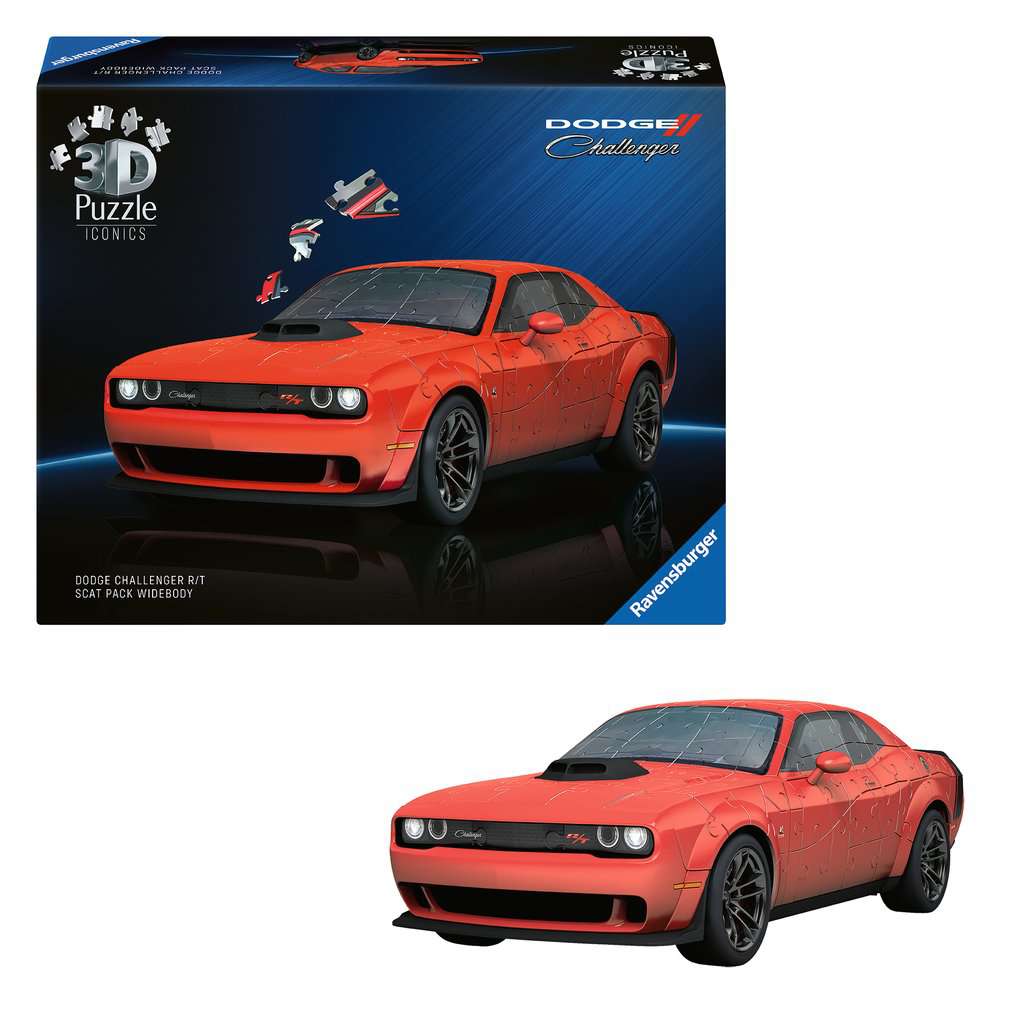 Dodge Challenger R/T Scat Pack Puzzle 3D
