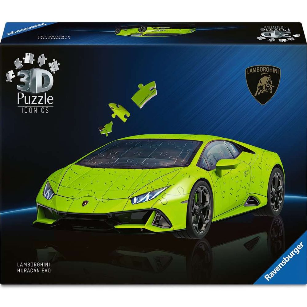 Lamborghini Huracán EVO - Edition verte Pack Puzzle 3D