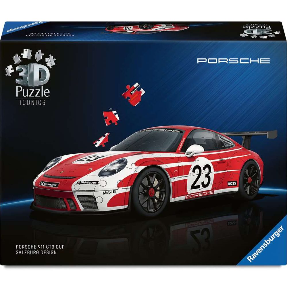 Porsche 911 GT3 Cup Salzburg Puzzle 3D