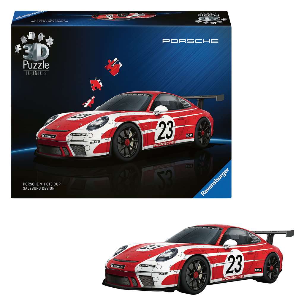 Porsche 911 GT3 Cup Salzburg Puzzle 3D