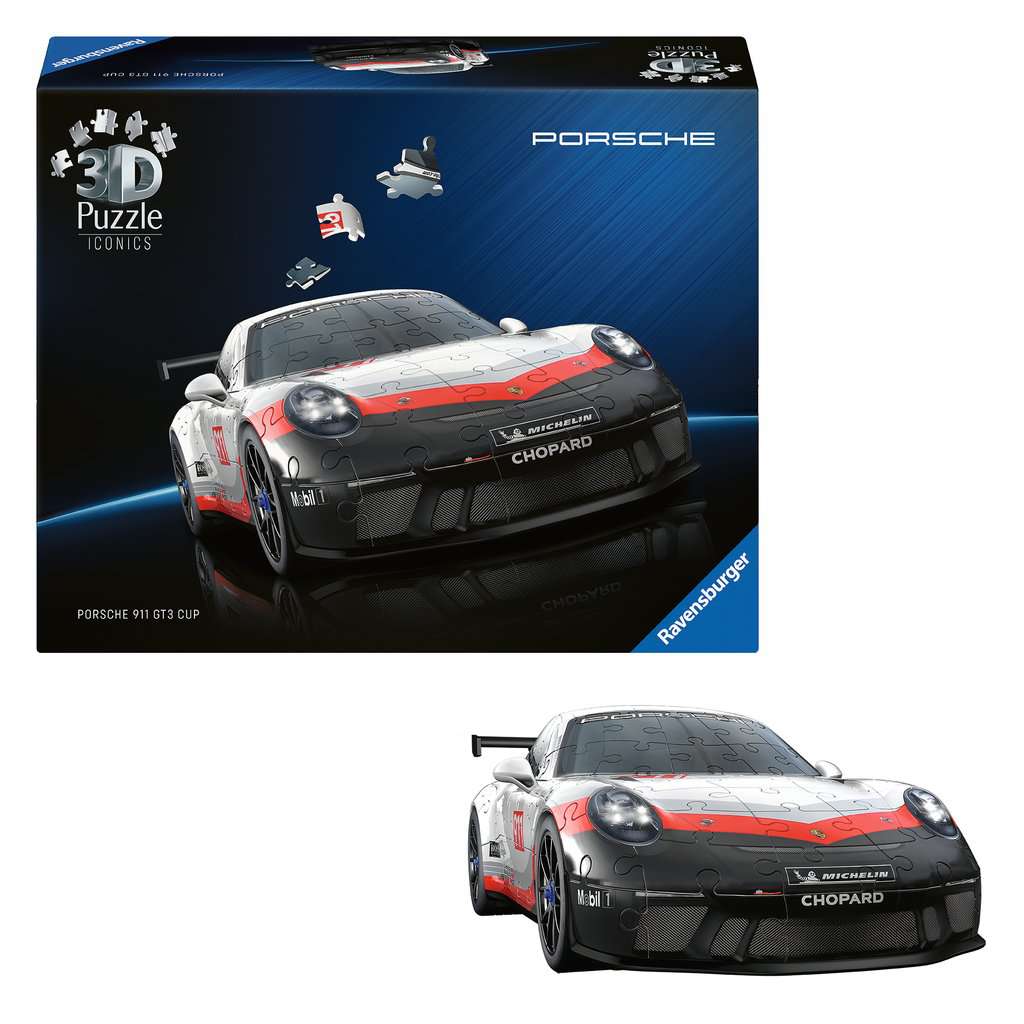 Porsche 911 GT3 Cup Puzzle 3D