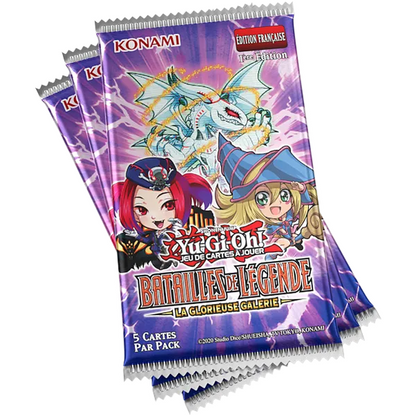 Boite de 24 boosters Yu-Gi-Oh! - Batailles de Légende : La Glorieuse Galerie - Français