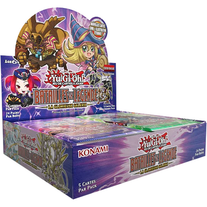 Boite de 24 boosters Yu-Gi-Oh! - Batailles de Légende : La Glorieuse Galerie - Français