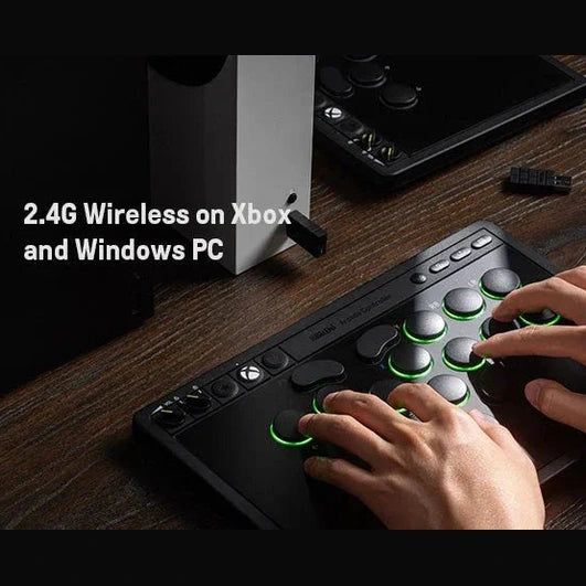 8Bitdo Arcade Controller 2.4G/USB pour Xbox Series X/S, Xbox One et Windows - Edition Noire