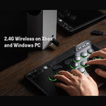 8Bitdo Arcade Controller 2.4G/USB pour Xbox Series X/S, Xbox One et Windows - Edition Noire