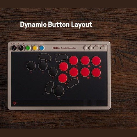 8Bitdo Arcade Controller Bluetooth/2.4G/USB pour Nintendo Switch et Windows