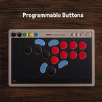 8Bitdo Arcade Controller Bluetooth/2.4G/USB pour Nintendo Switch et Windows