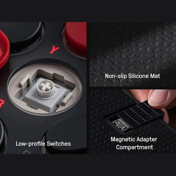 8Bitdo Arcade Controller Bluetooth/2.4G/USB pour Nintendo Switch et Windows