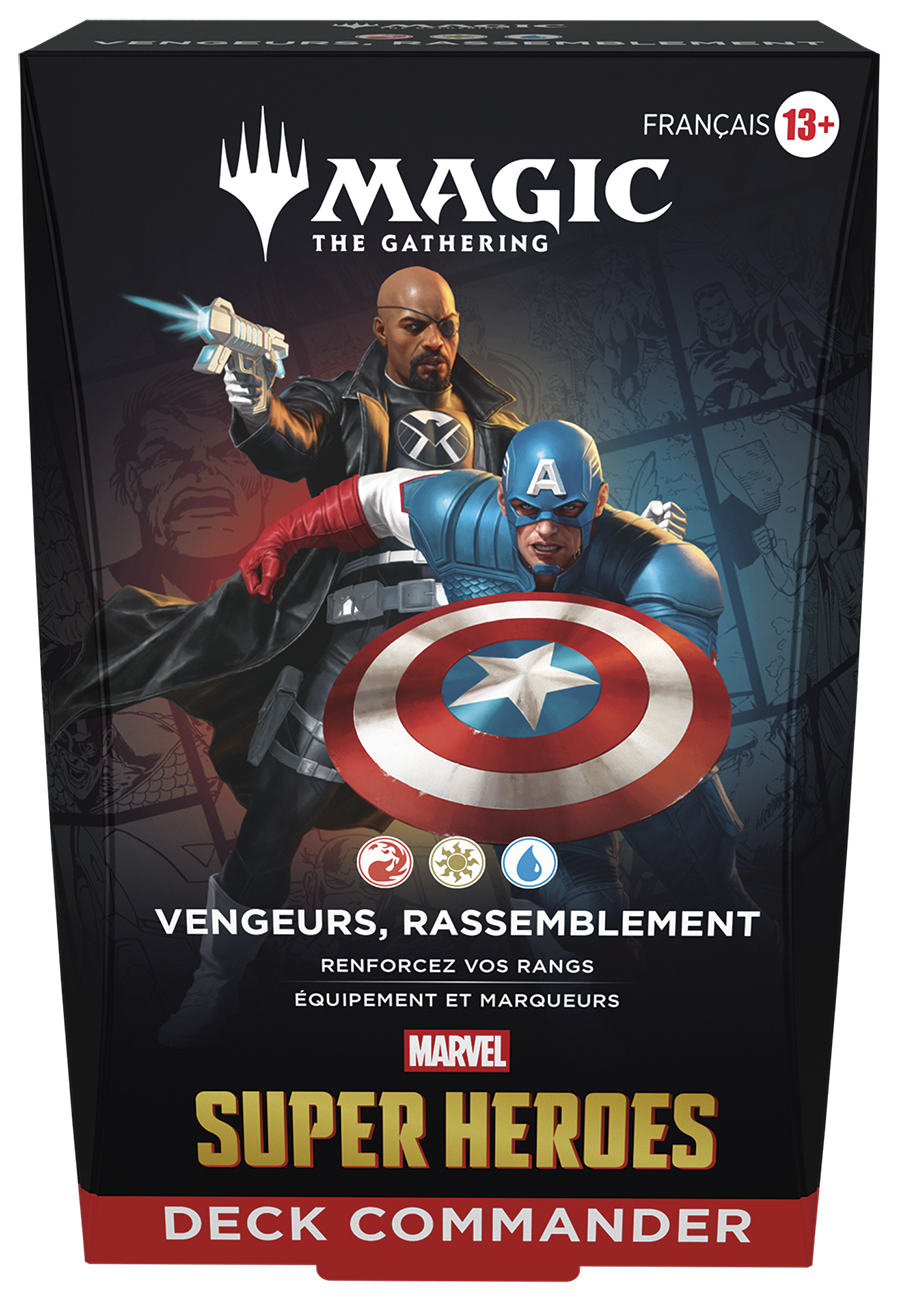 MTG – Marvel Super Heroes – Deck Commander – Vengeurs, Rassemblement (FR)