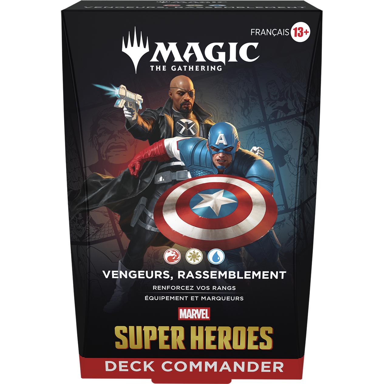 MTG – Marvel Super Heroes – Deck Commander – Vengeurs, Rassemblement (FR)
