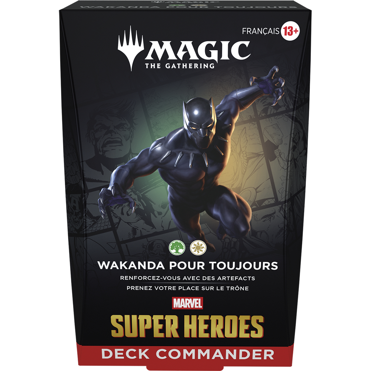MTG – Marvel Super Heroes – Deck Commander – Wakanda pour Toujours (FR)
