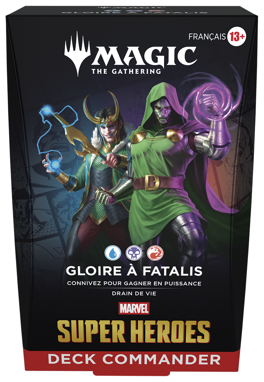 MTG – Marvel Super Heroes – Deck Commander – Gloire à Fatalis