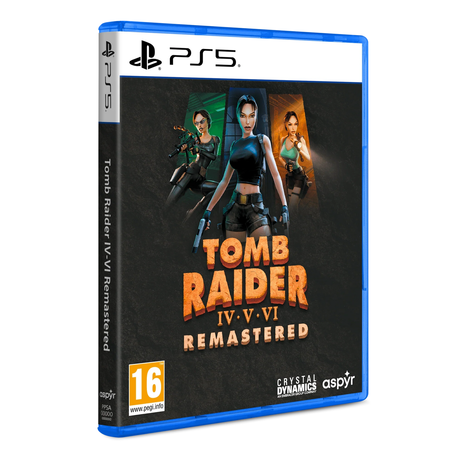 Tomb Raider IV-V-VI Remastered Starring Lara Croft Nintendo Switch