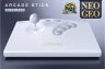 ARCADE STICK BLANC NEOGEO AES+