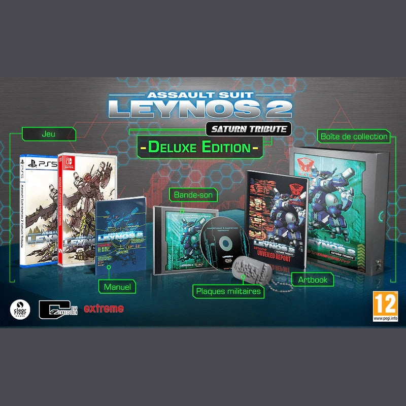Assault Suit Leynos 2 Saturn Tribute Deluxe Edition PS5