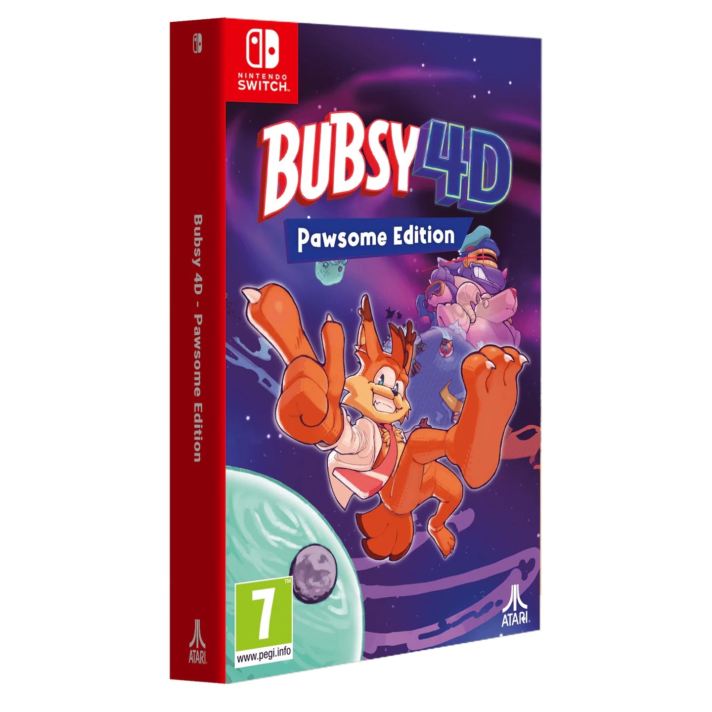 Bubsy 4D Pawsome Edition Nintendo Switch