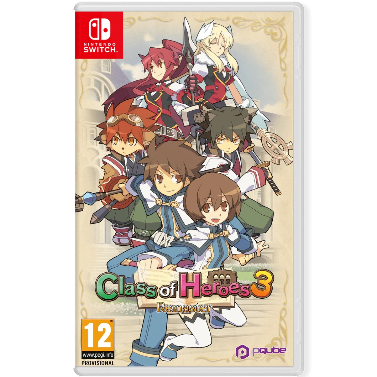 Class of Heroes 3 Remaster Nintendo Switch