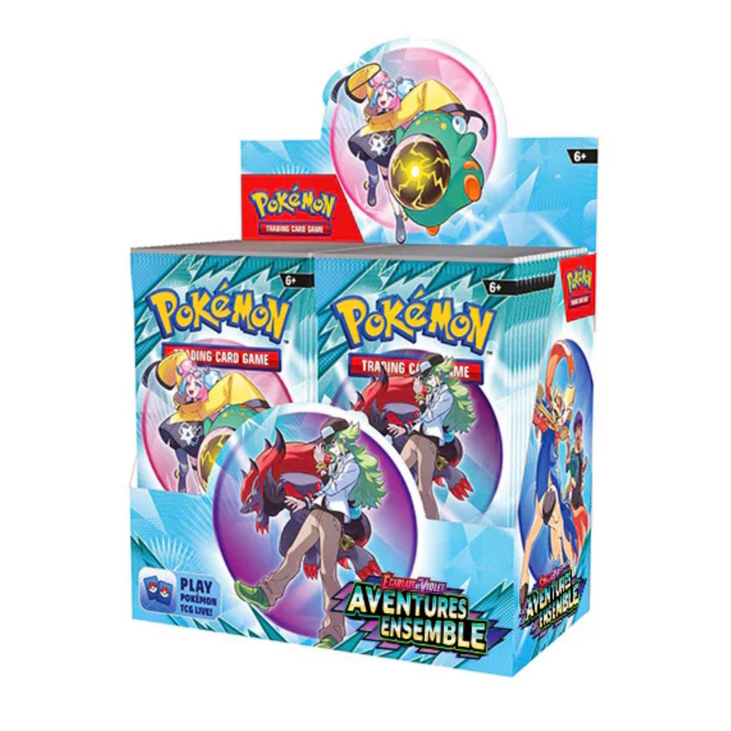 Display Pokemon Aventure Ensemble