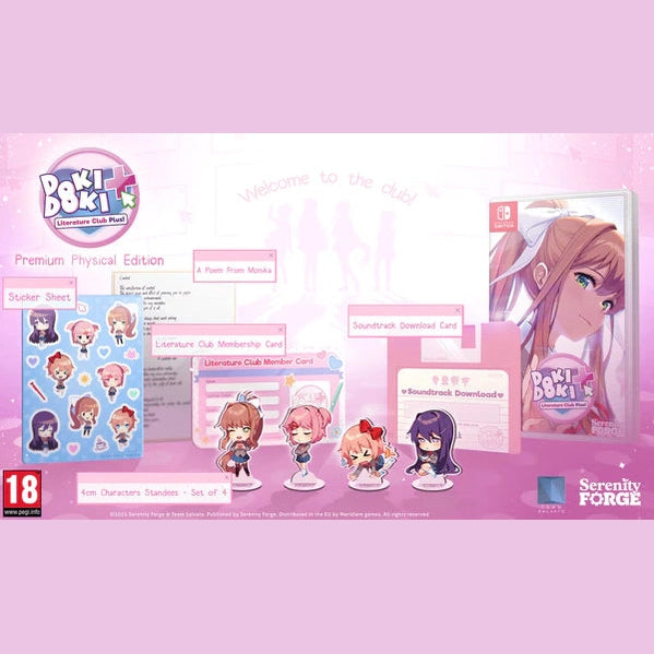 Doki Doki Literature Club Plus! SWITCH